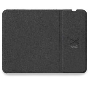 Alfombrilla Ratón COOL Fold + Base Carga Inalámbrica Qi 15W