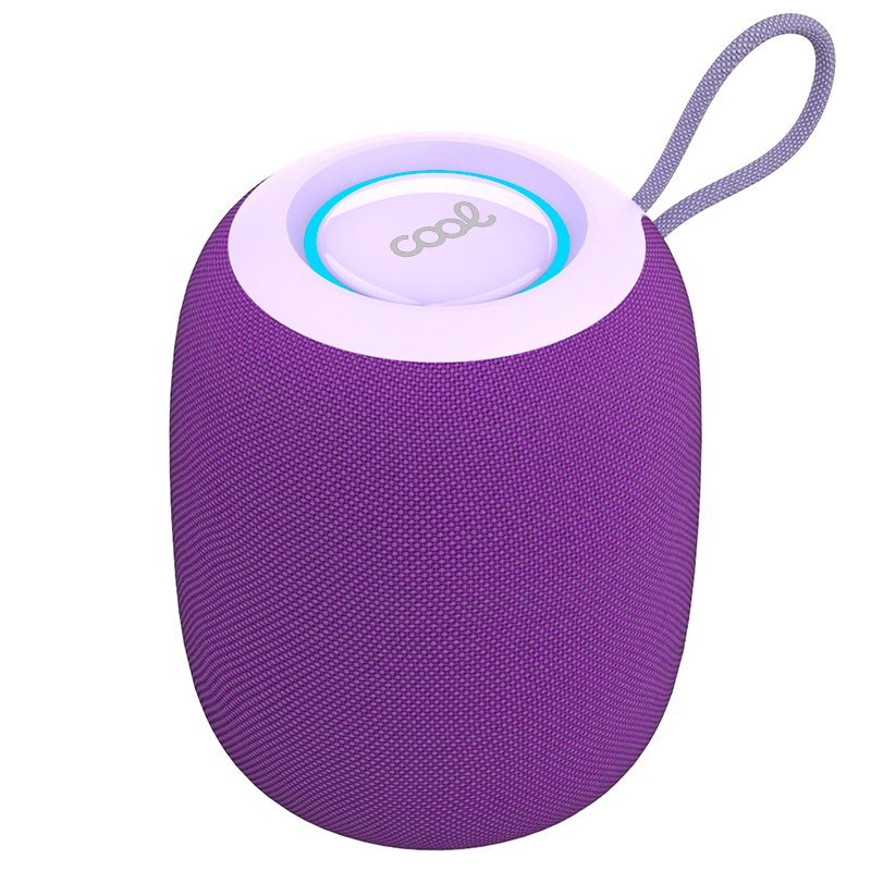 Altavoz Bluetooth Universal Música 6W COOL Cord TWS Violeta - Imagen 3