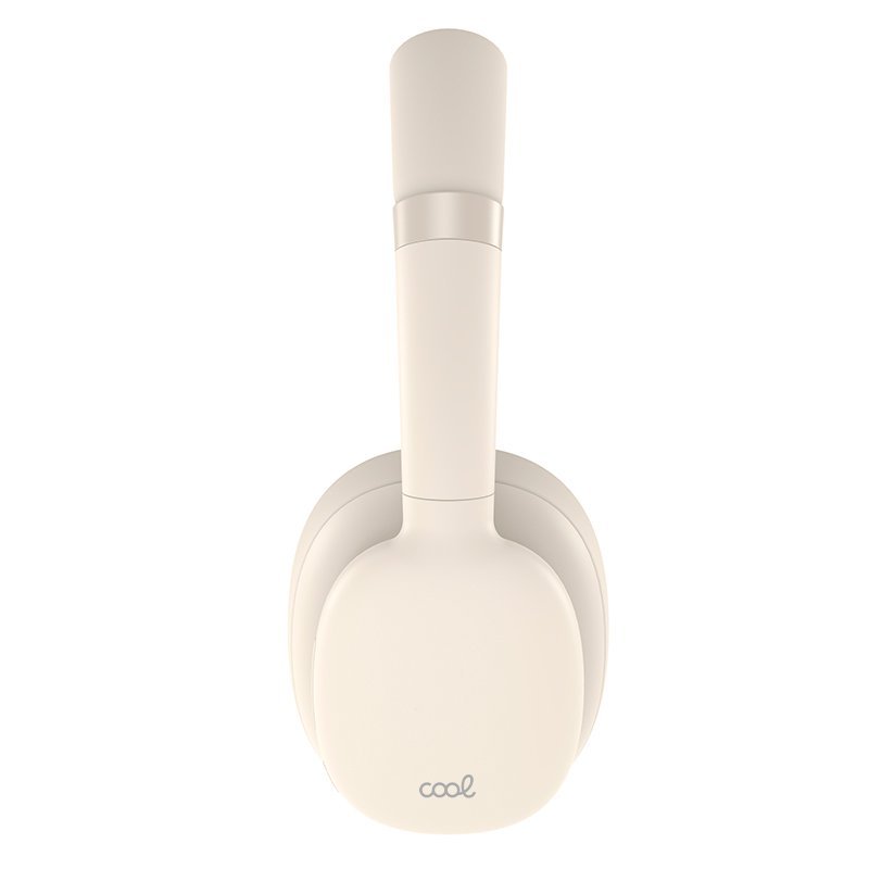 Auriculares Stereo Bluetooth Cascos COOL Roller Beige - Imagen 3