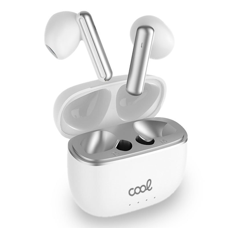 Auriculares Stereo Bluetooth Earbuds COOL Gen Blanco - Imagen 3