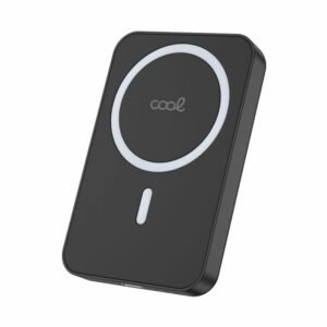 Bateria Externa Universal MAGNÉTICA Power Bank Qi 5000 mAh COOL Negro