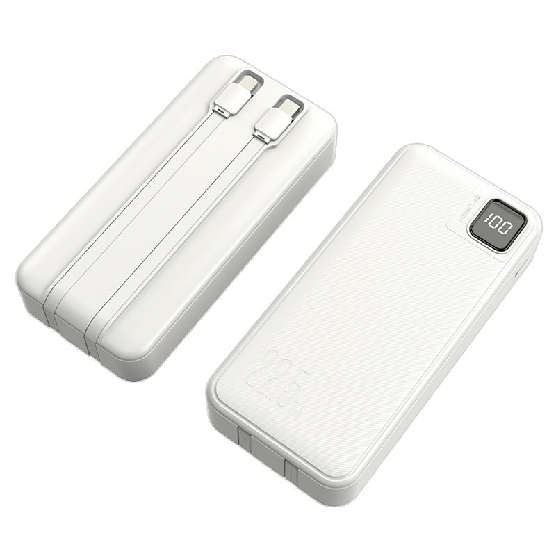 Bateria Externa Universal Power Bank 22.5W 20.000 mAh (Tipo-C / Lightning) COOL Blanco - Imagen 2