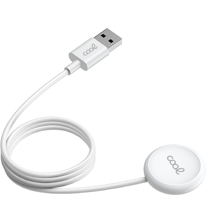 Cable USB MagCharge COOL para Apple Watch Universal Blanco - Imagen 3