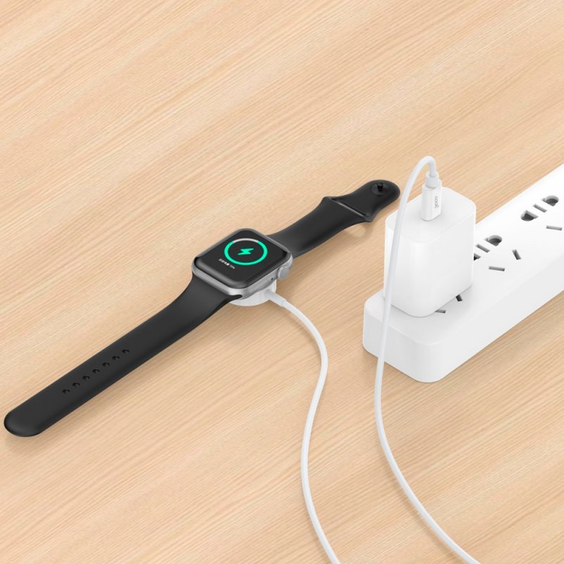Cable USB MagCharge (Tipo-C) COOL para Apple Watch Universal Blanco - Imagen 2