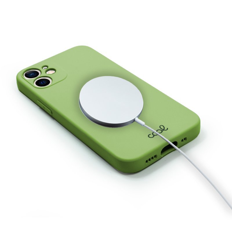 Carcasa COOL Para iPhone 12 mini Magnética Cover Pistacho - Imagen 2