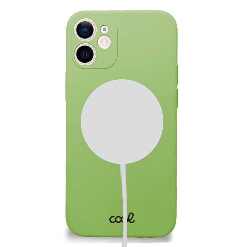 Carcasa COOL Para iPhone 12 mini Magnética Cover Pistacho - Imagen 3