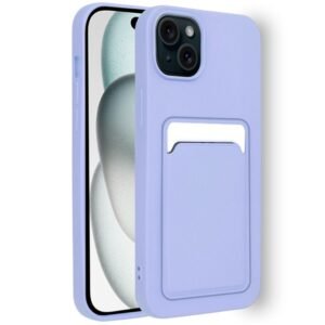 Carcasa COOL para iPhone 15 Card Violeta