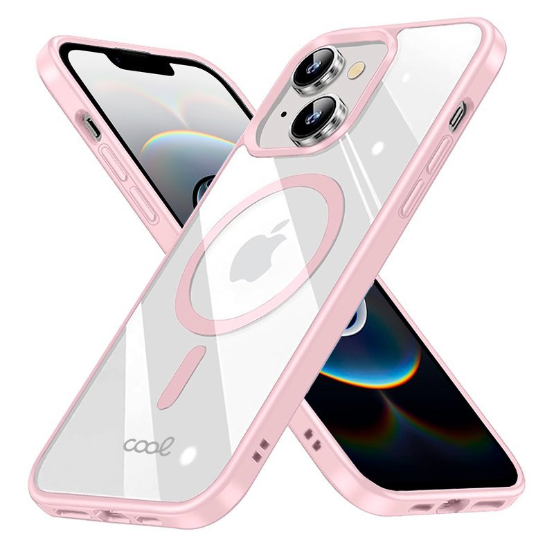 Carcasa COOL para iPhone 16e Magnética Borde Rosa - Imagen 2