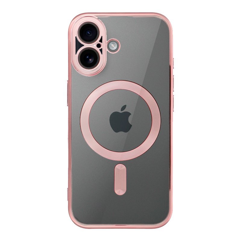 Carcasa COOL para iPhone 17 Magnética Borde Rosa - Imagen 2