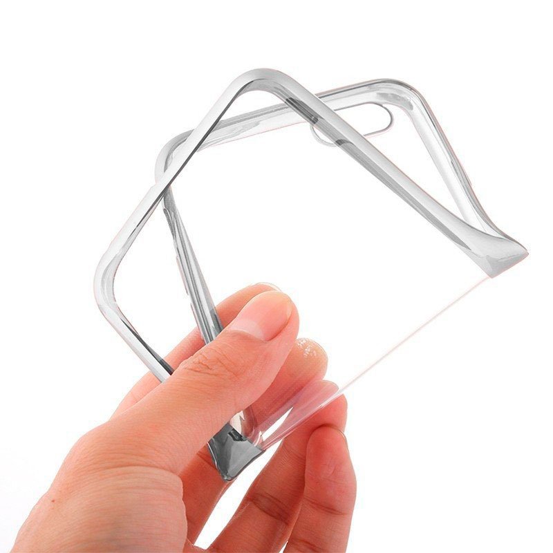 Carcasa COOL para iPhone XS Max Borde Metalizado (Plata) - Imagen 2