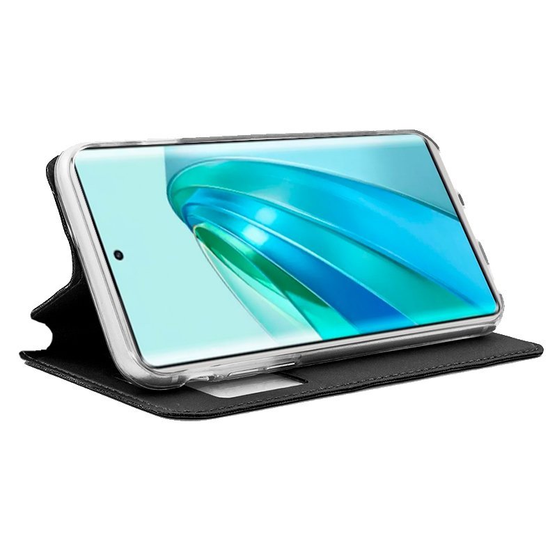 Funda COOL Flip Cover para Huawei Honor Magic 5 Lite Liso Negro - Imagen 2