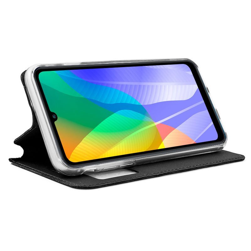 Funda COOL Flip Cover para Huawei Y6p Liso Negro - Imagen 2