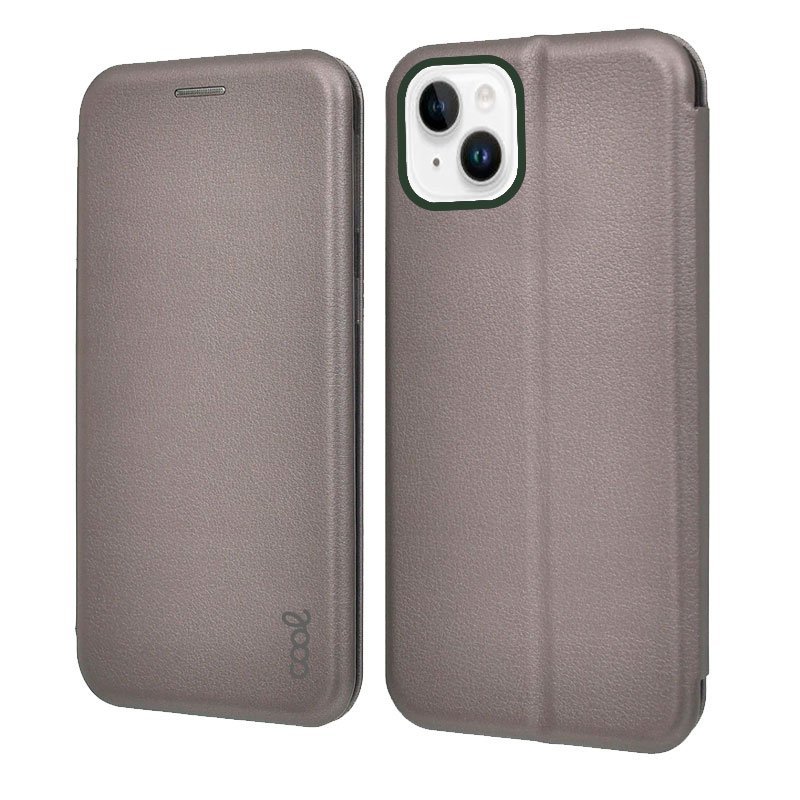 Funda COOL Flip Cover para iPhone 14 Plus Elegance Plata - Imagen 3