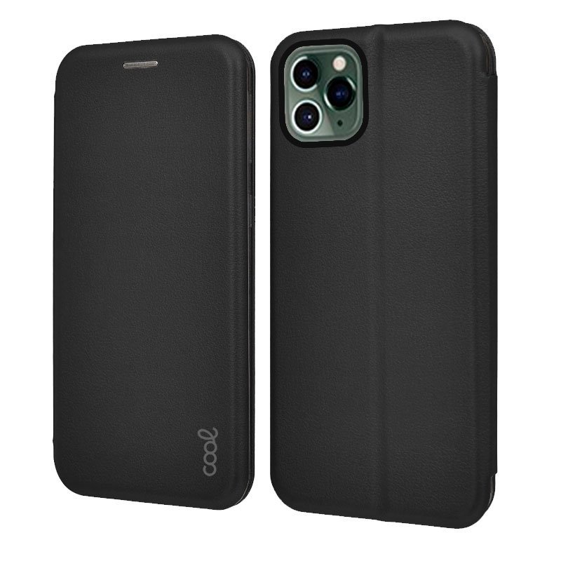 Funda COOL Flip Cover para iPhone 14 Pro Elegance Negro - Imagen 2