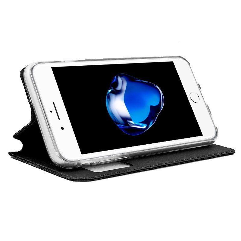 Funda COOL Flip Cover para iPhone 7 Plus / iPhone 8 Plus Liso Negro - Imagen 2