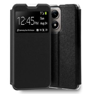 Funda COOL Flip Cover para Xiaomi 14T Pro Liso Negro