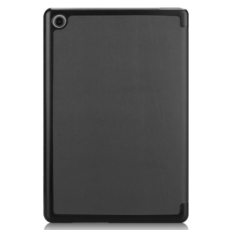 Funda COOL para Huawei Mediapad M5 Lite Polipiel Liso Negro 10.1 pulg - Imagen 2