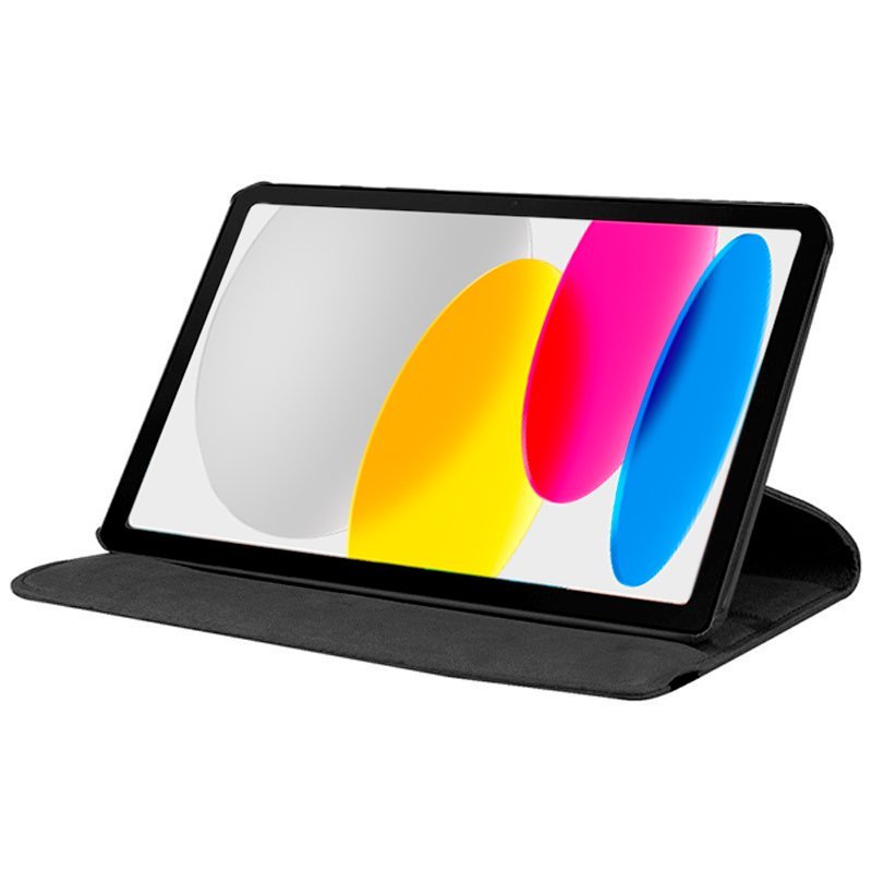 Funda COOL para iPad (2022 / 2024) 10.9 (10 Gen.) / iPad 11 2025 (A16) Polipiel Negro - Imagen 2