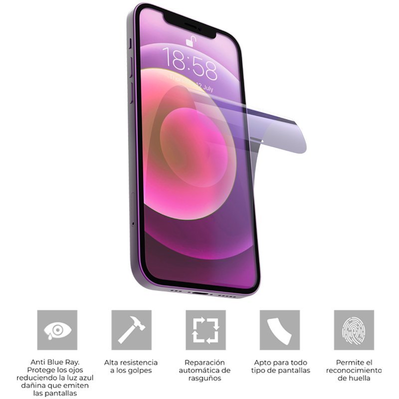 Protector Hidrogel Devia Protección Vista / Eyes Protection (Pack 50 uds) - Imagen 2