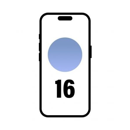 Smartphone Apple iPhone 16 128GB/ 6.1"/ 5G/ Azul Ultramar