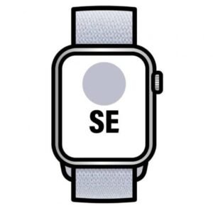 Apple Watch SE/ GPS/ 40mm/ Caja de Aluminio/ Correa Loop Deportiva Azul Nube