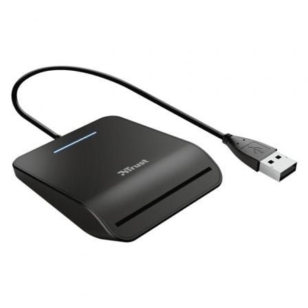 Lector de DNI Trust Primo 23890/ USB 2.0/ Negro