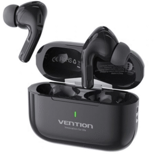 Auriculares Bluetooth Vention Echo Lite E11 con estuche de carga/ Autonomía 6h/ Negros