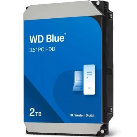 Disco Duro Western Digital WD Blue PC Desktop 2TB/ 3.5"/ SATA III/ 64MB