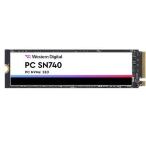 Disco SSD Western Digital PC SN740 512GB/ M.2 2280 PCIe Gen4/ Full Capacity